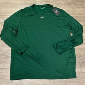 Under Armour Men's Long-Sleeve Locker Tee Shirt 2.0 NWT (Green)